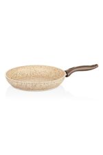 Falez Creamy Yanmaz Yapışmaz Granit Görünümlü Tava 28 cm