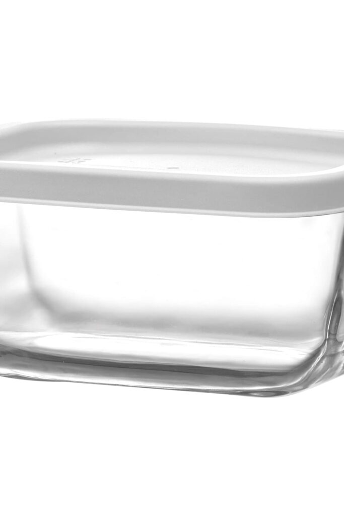 LAV CUBE Beyaz Kapak Saklama Kabı 2'li 405cc