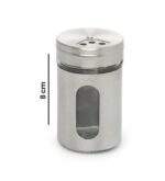Alvin Metal Tuzluk ve Biberlik 8 cm