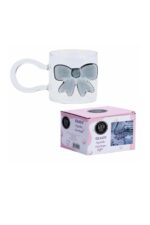 Clasy Fiyonklu Cam Kupa 400 ml Şık Tasarım Bardak