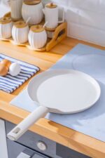 Acar Ultimate İndüksiyonlu Pro Dövme 26 cm Krep Tava Krem