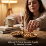 Dekoratif At Figürlü Çerezlik Sunumluk | Şık Masaüstü Aksesuarı