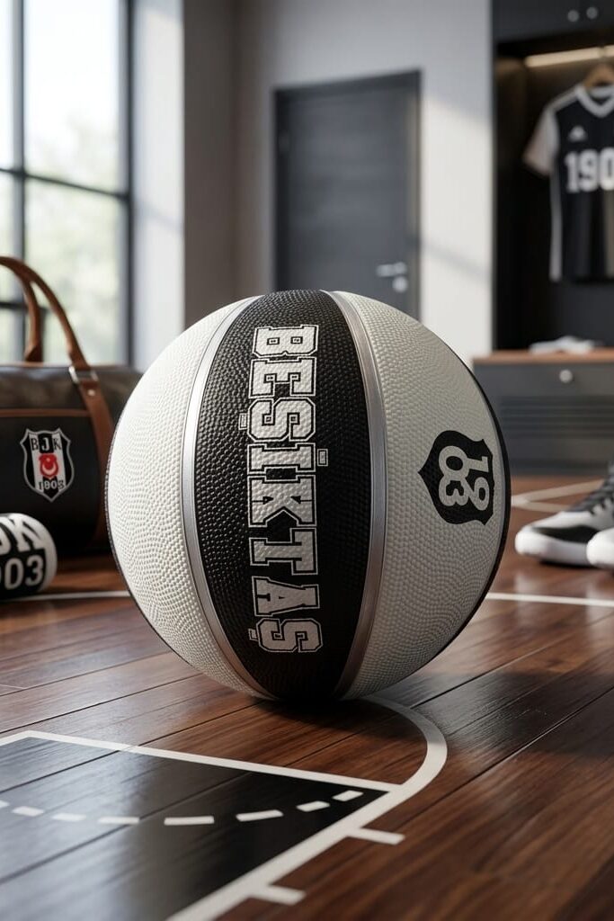 Beşiktaş Lisanslı Basketbol Topu Antrenman ve Maç Topu