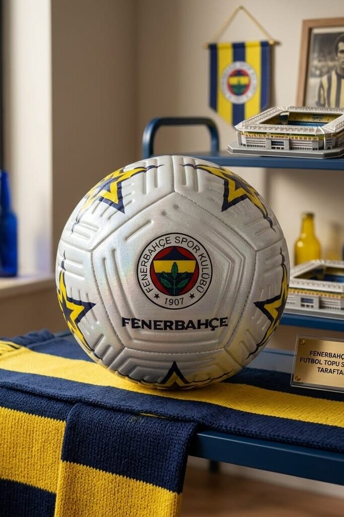 Fenerbahçe Lisanslı FB-5100 Futbol Topu Sarı Lacivert
