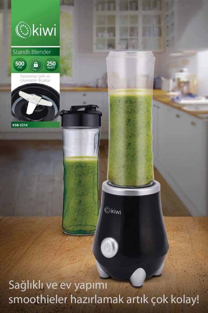Kiwi KSB-2214 Standlı Sporcu Blender 500 ml