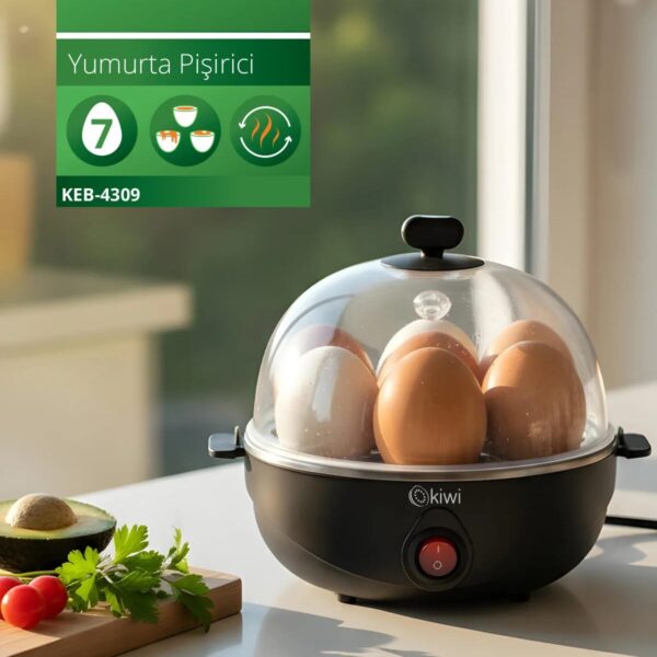 Kiwi KEB-4309 7 Yumurtalık Yumurta Pişirici
