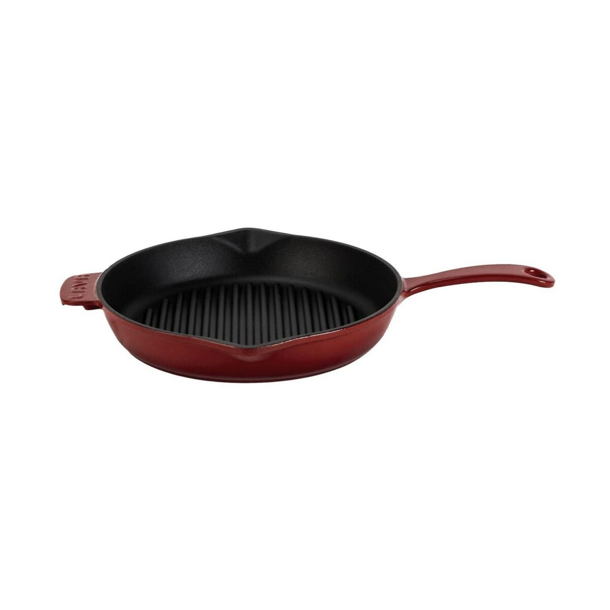 LAVA Döküm Yuvarlak Izgara Tava 28 cm Bordo