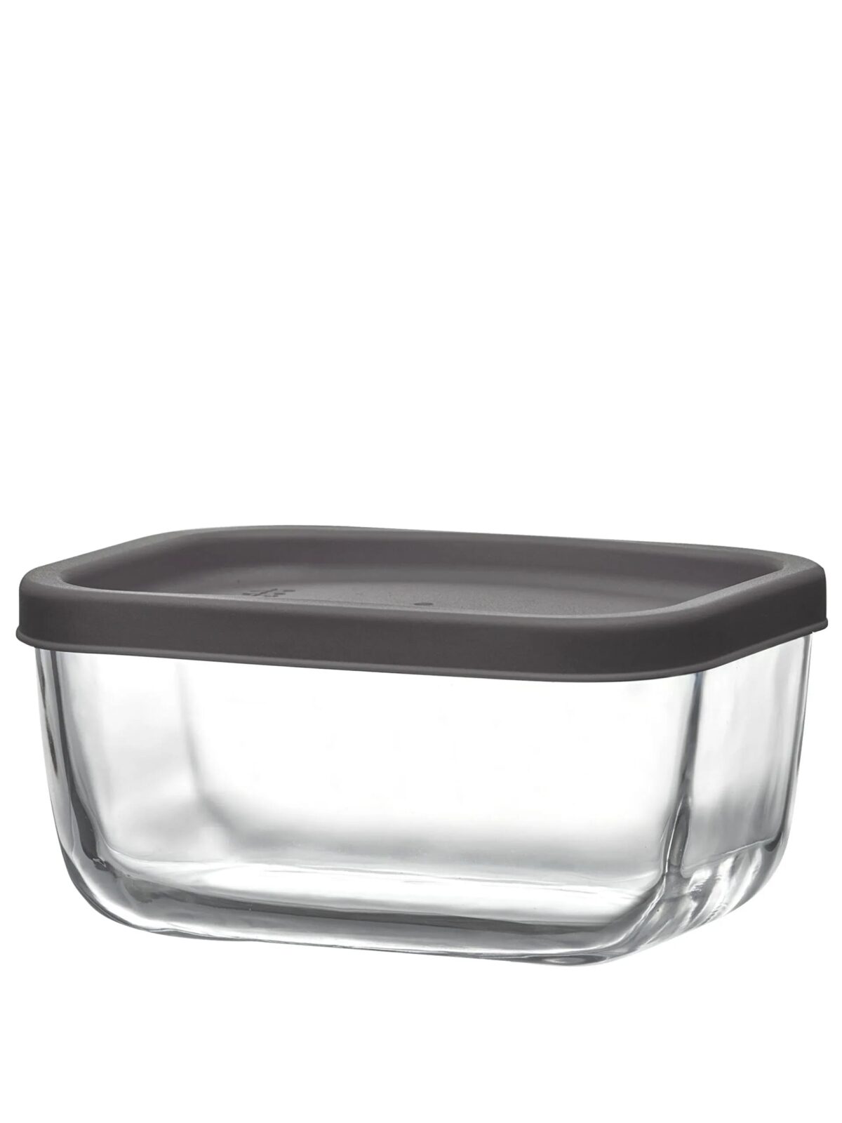 LAV Cube Renksiz Cam Saklama Kabı 2'li 405 ml