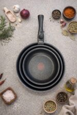 AROW Cookmate Siyah Granit 3'lü Tava Seti Çıkarılabilir Saplı TR-7129