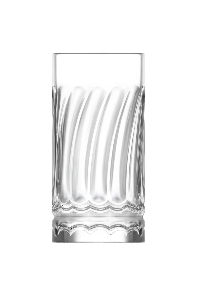 LAV Wave 4'lü Cam Meşrubat Bardağı 390 ml