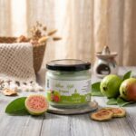 El Yapımı Guava Kokulu Cam Kavanoz Mum