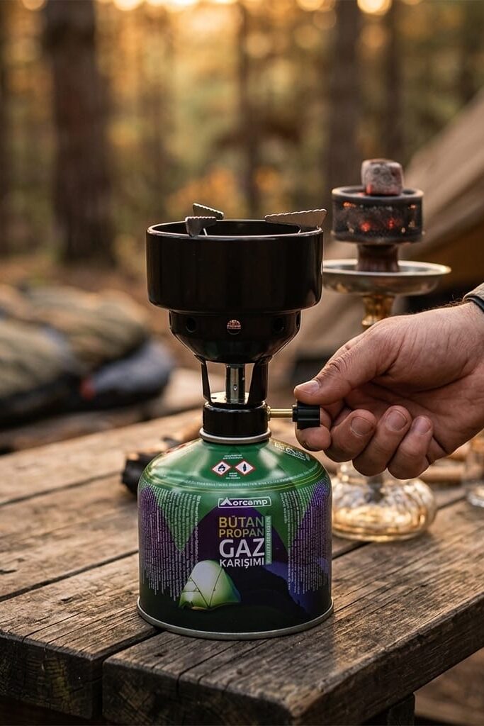 Orcamp Siboplu Nargile Ocağı ve Kamp Ocağı Seti 230 gr