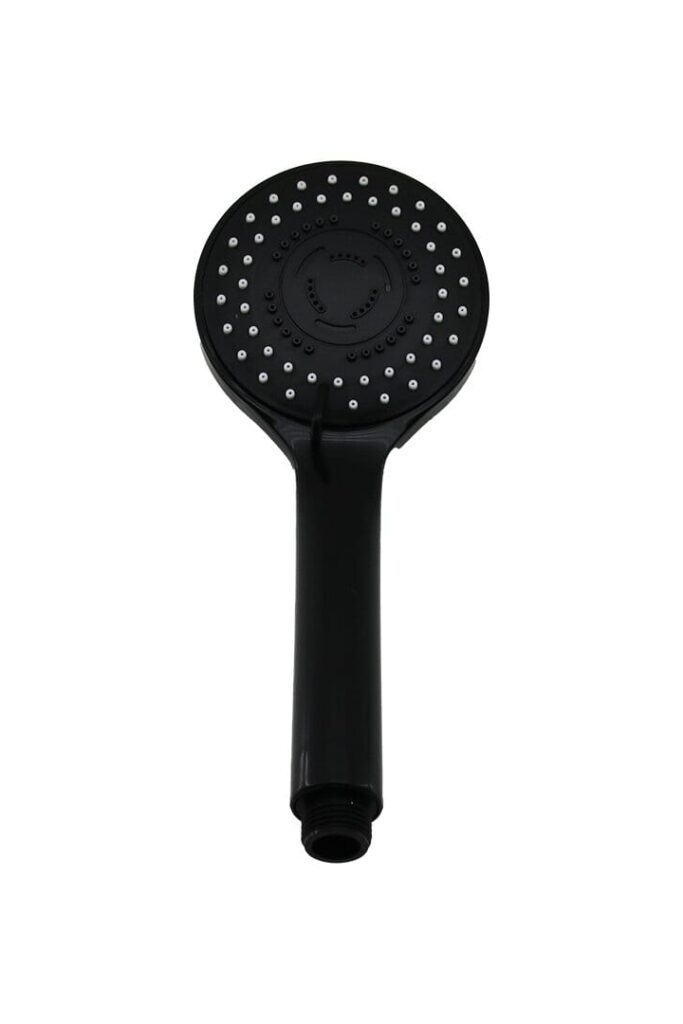 Knıtex KTX-3412 Siyah Kademeli Su Tasarruflu Duş Başlığı