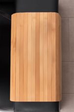 Bambu Koltuk Matı 45x70 cm Katlanabilir Kanepe Yan Sehpa