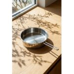 ACAR Karat Çelik GRG-10009 28 cm Tava Gri