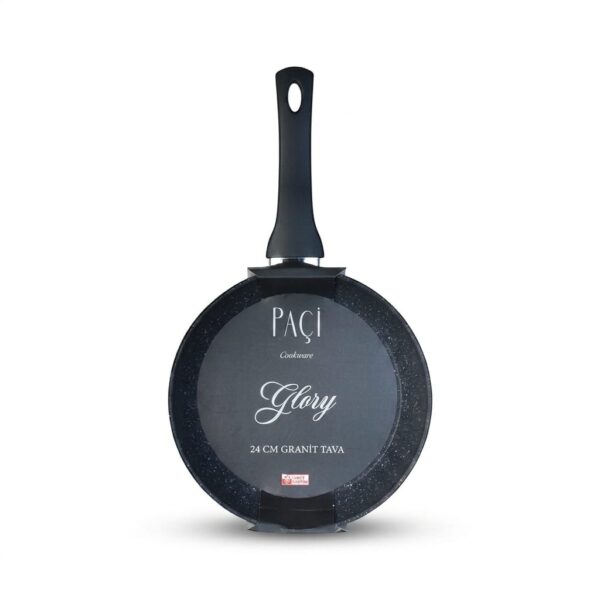 PACI 24 CM MAT SIYAH GRANIT TAVA