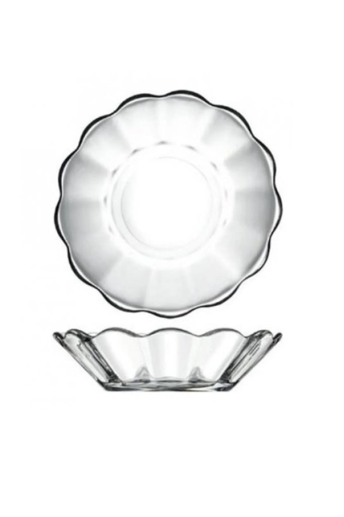 image1-676 Paşabahçe 54351 Keyif Çay Tabağı 6'lı 106 MM - Görsel 1