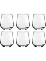 Paşabahçe Renksiz Allegra Kahve Yanı Su Bardağı 5x6cm 115cc 6 Lı - 420202