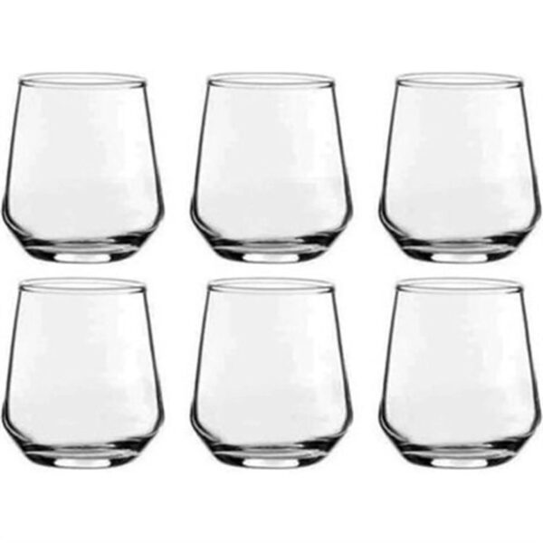 Paşabahçe Renksiz Allegra Kahve Yanı Su Bardağı 5x6cm 115cc 6 Lı - 420202