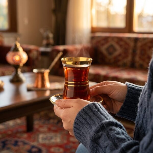 Paşabahçe 42011 Yaldızlı 6'lı Çay Bardağı 90 CC