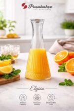 Paşabahçe Elysia Cam Kapaklı Karaf Sürahi 940 cc