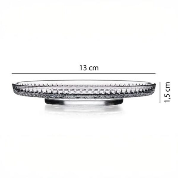 Paşabahçe 54771 Elysia Çay Tabağı 130mm 6 Adet