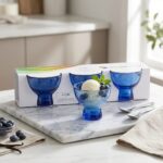Paşabahçe Dondurmalık 3'lü (MAVİ) Ice Ville 42103 65 MM