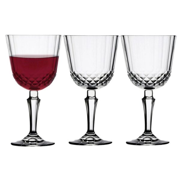Paşabahçe Renksiz Diony Ayaklı Bardak 310cc 9x19cm 3 Lü - 1070160