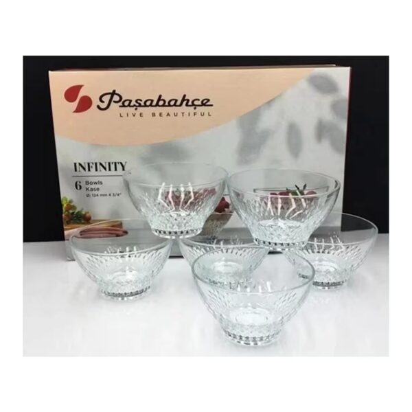 Paşabahçe 530256 İnfinity Cam Kase 12cm 6 Lı