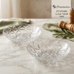 Paşabahçe Şeffaf Estrella Çukur Tabak 10693 2Lİ