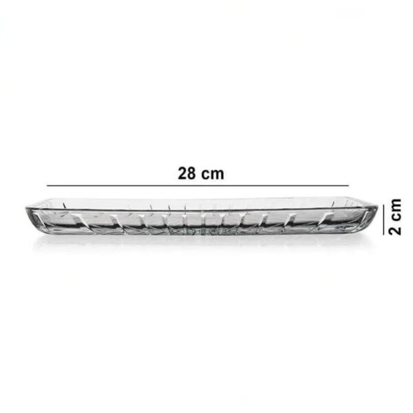 Paşabahçe 54883 Elegant Dikdörtgen 165x280 Servis Tabağı 1 Adet