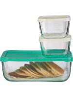 Pasabahce Set 3PZ FRIGO VTR COMBO-96811, Cam, Beyaz