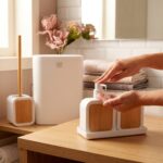 PAÇİ-ELIZA BEYAZ BANYO SETİ (P/MTF-900471) - Görsel 2