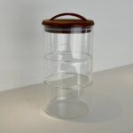 MİEN BOĞUM CAM KAVANOZ 1200ML HJ132 - Görsel 2