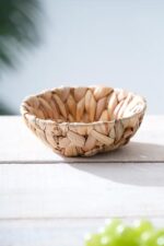 Acar Wicker Hasır Ekmek Sepeti - 15 cm - Görsel 2