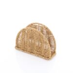 Mien MIEN-760 Rattan Peçetelik 14.5x6x8 cm Doğal Örme - Görsel 2