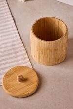 Perotti Pisa Bambu Tekli Kavanoz 13x14 cm - Görsel 2