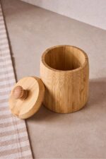 Perotti Pisa Bambu Tekli Baharat Kavanozu 8x13 cm - Görsel 2