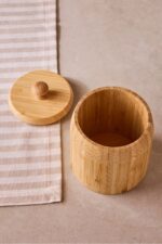 Perotti Pisa Bambu Tekli Baharat Kavanozu 10x14 cm - Görsel 2