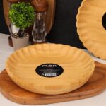 Mien 7B129 Bambu Sunum ve Servis Tabağı 25 cm - Görsel 2