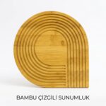Alvin Bambu Çizgili Sunumluk 1 Parça - Görsel 2