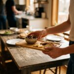 ACAR Bambu Sunum Tabak - 28 cm - Görsel 2