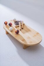 Bambu Ayaklı Oval Sunumluk - 39.5 cm EGE-6224 - Görsel 2