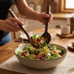 Mien Dayanıklı Ahşap Akasya 2’li Salata Kaşığı 7B40 - Görsel 2