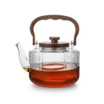 Paçi Milla 1200 ml Akasya Saplı Cam Demlik 401373 - Görsel 2