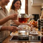 KRD Home Vita Isıya Dayanıklı Borosilikat Cam Çaydanlık 650+1500 ml - Görsel 2