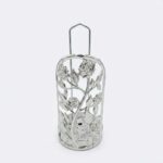 Leila Gül Motifli Havluluk 29x13 cm Eco Gümüş BKZ-LH740G - Görsel 2