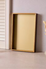 Perotti Turin Gold Dikdörtgen Tepsi 22x33 cm - Görsel 2