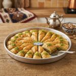 Nuraklar No:44 Yuvarlak Alüminyum Baklava Tepsisi - Görsel 3