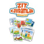 KS Games Zıt Kavramlar Opposites Eğitici Kart Oyunu 3+ Yaş - Görsel 3